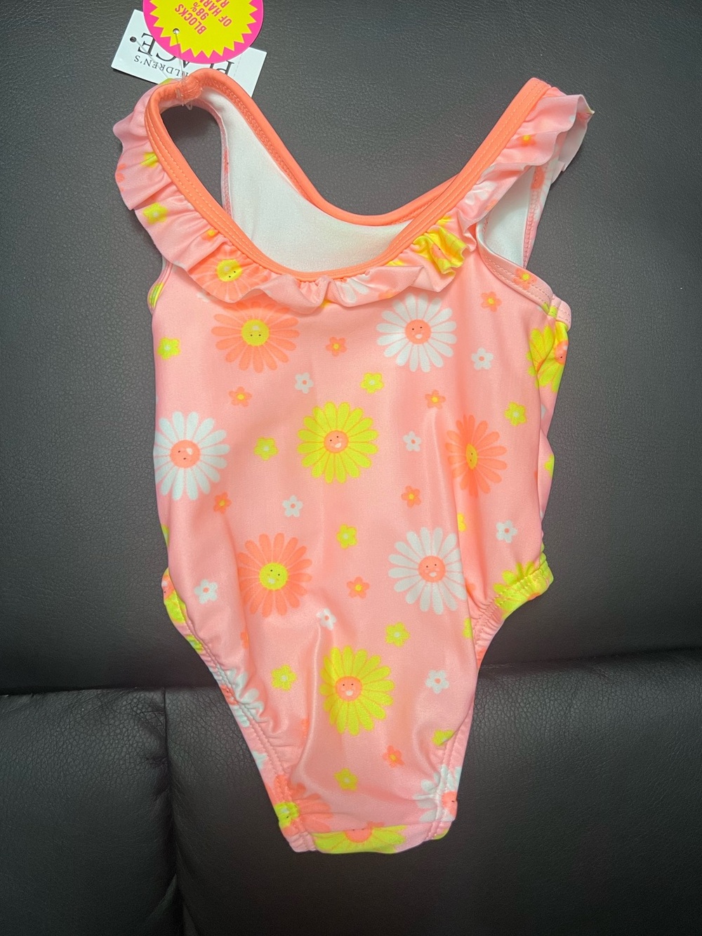 One Piece Floral Swimsuit Baby